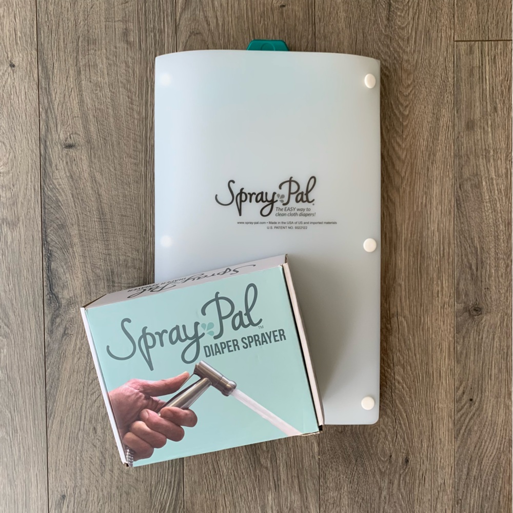 Spray Pal Diaper Sprayer and Shield Set